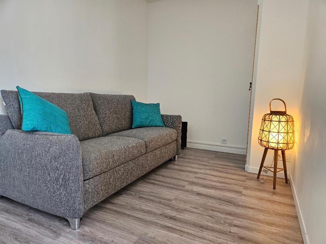 Appartement 4 Personnes Vue Mer A Santec Au Pied De La Plage Du Dossen Экстерьер фото